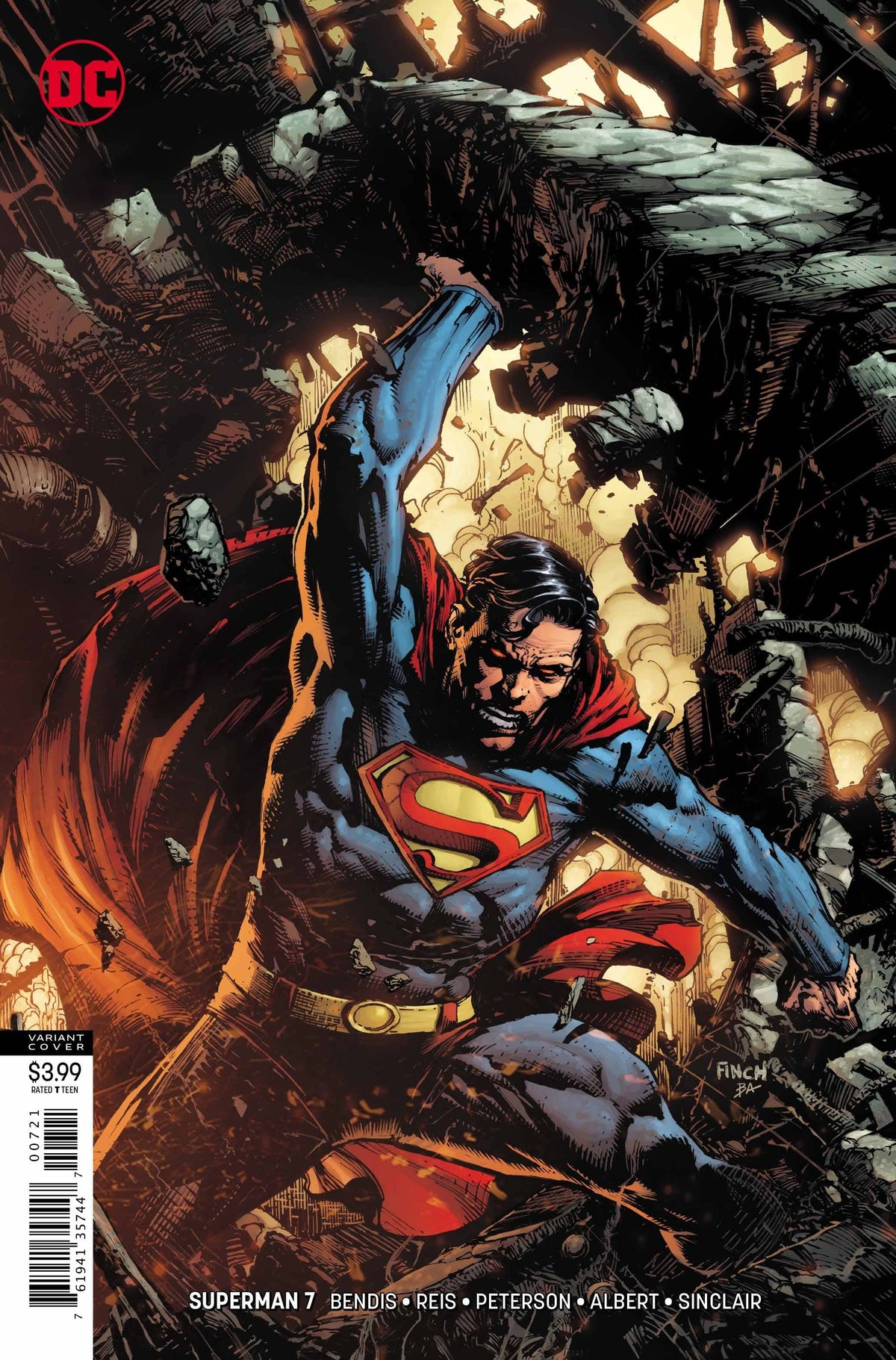 DC Comics COMIC BOOK Superman #7 - CVR B (FN)
