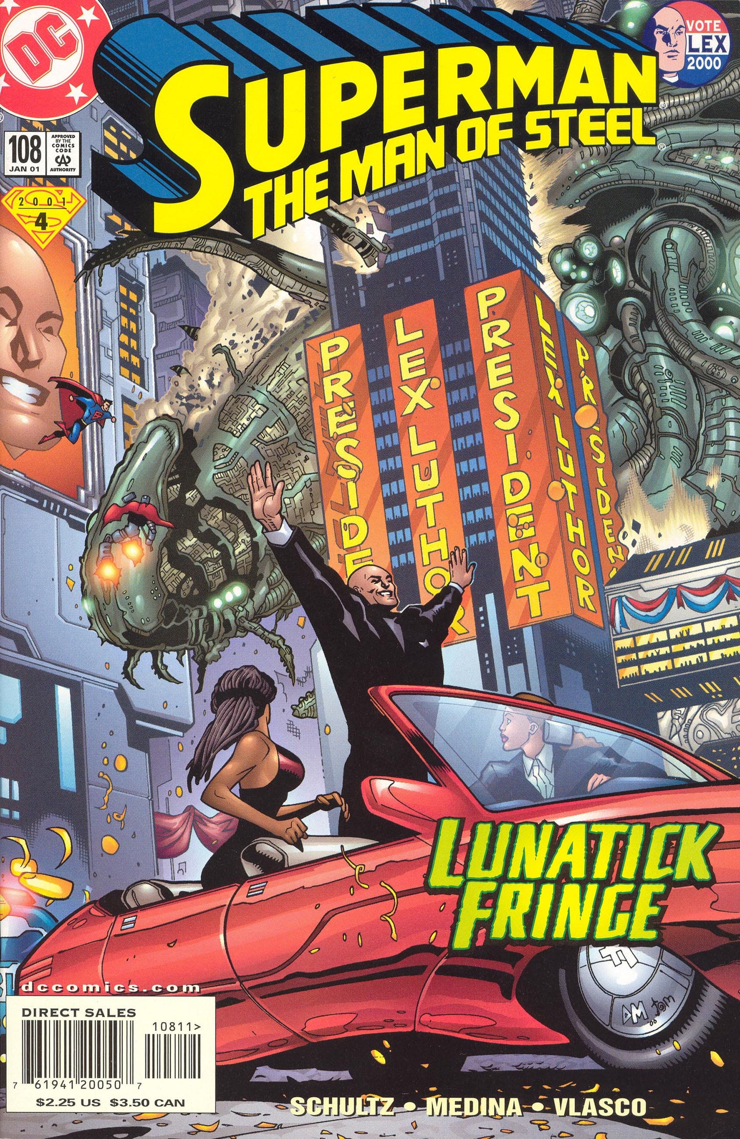DC Comics COMIC BOOK Superman: The Man of Steel #108 - CVR A (FN)