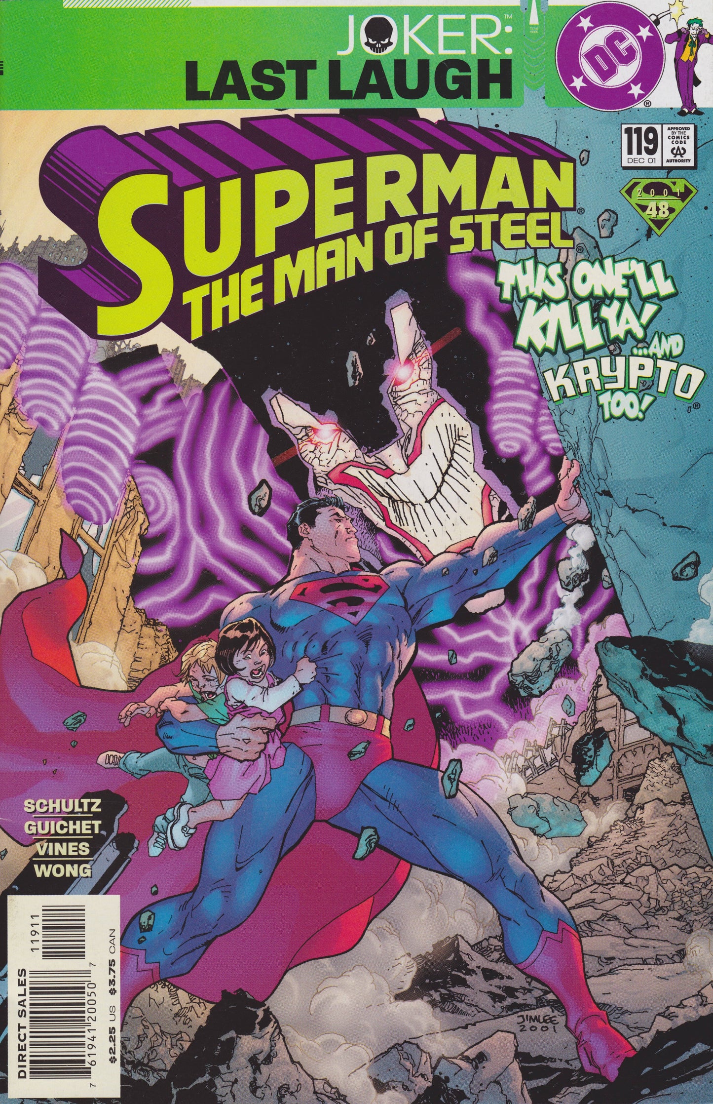 DC Comics COMIC BOOK Superman: The Man of Steel #119 - CVR A (FN)