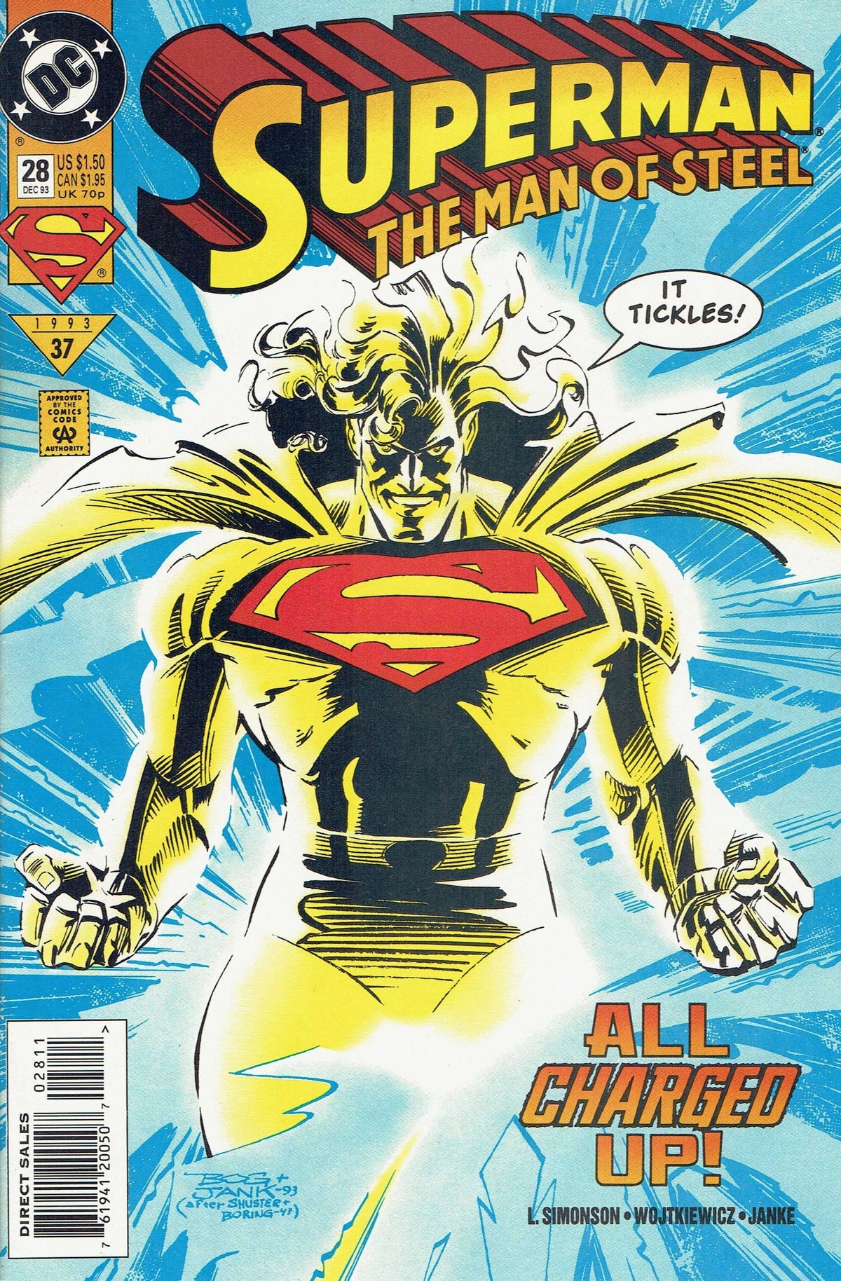 DC Comics COMIC BOOK Superman: The Man of Steel #28 - CVR A (FN)