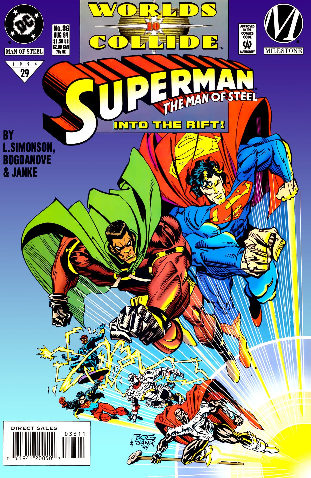DC Comics COMIC BOOK Superman: The Man of Steel #36 - CVR A (FN)