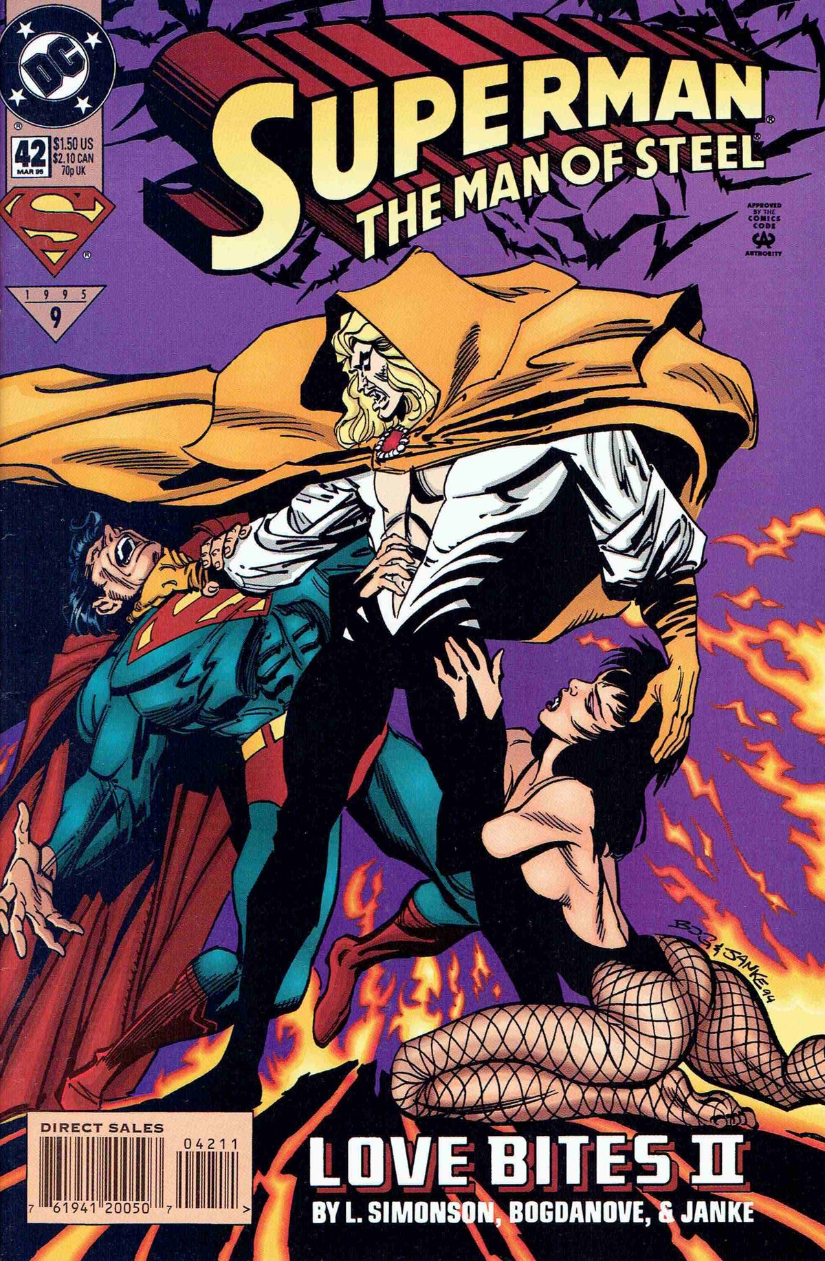 DC Comics COMIC BOOK Superman: The Man of Steel #42 - CVR A (FN)