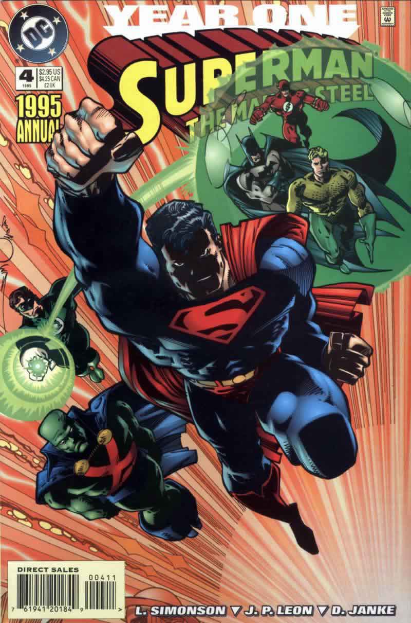 DC Comics COMIC BOOK Superman: The Man of Steel Annual #4 - CVR A (FN)