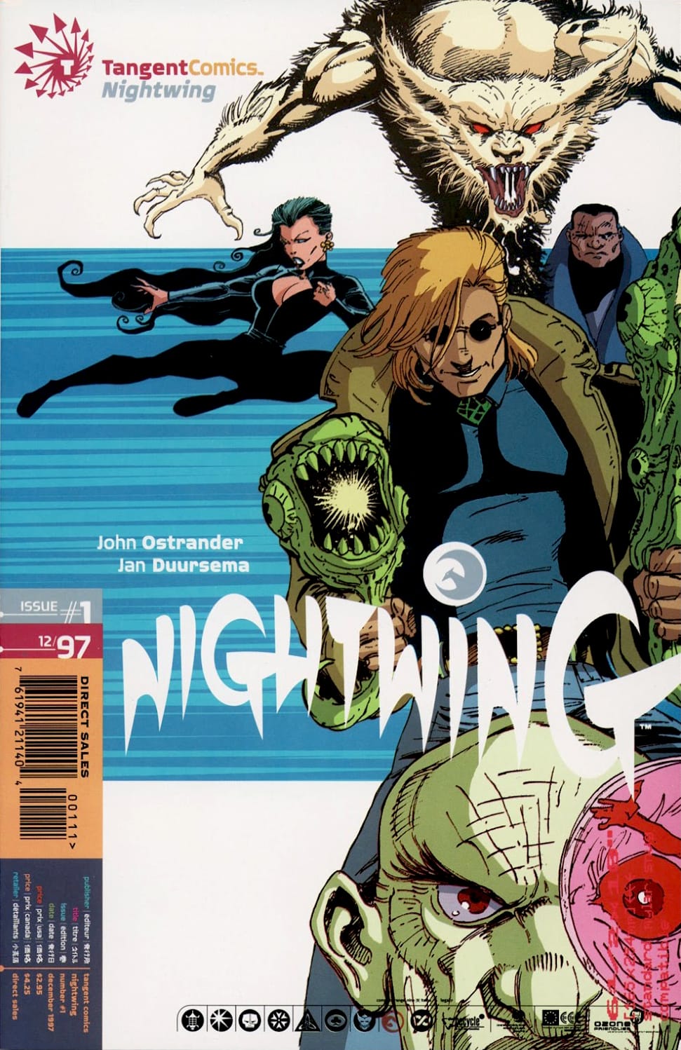 DC Comics COMIC BOOK Tangent Comics/ Nightwing #1 - CVR A (FN)