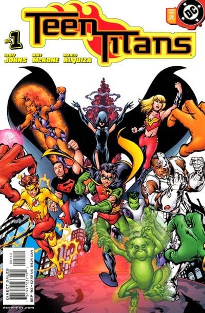 DC Comics COMIC BOOK Teen Titans #1 - 2ND PRINT (VF/NM)