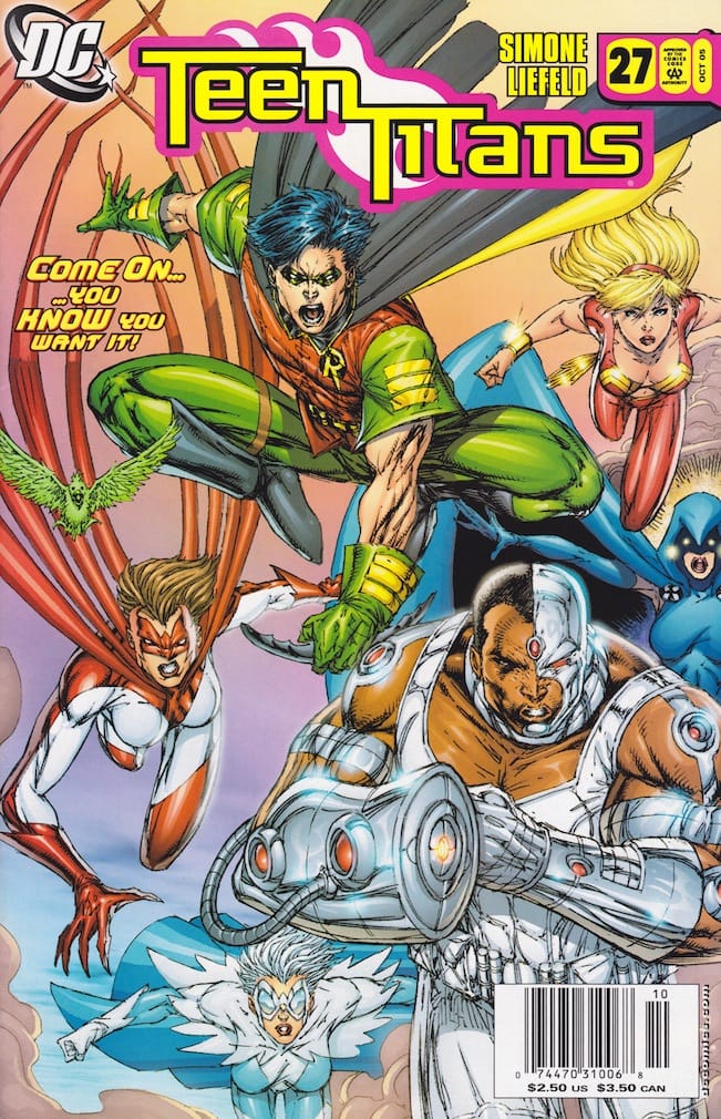 DC Comics COMIC BOOK Teen Titans #27 (VF/NM)