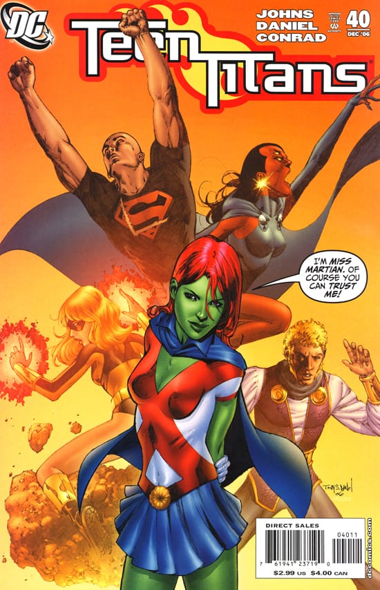 DC Comics COMIC BOOK Teen Titans #40 (VF/NM)