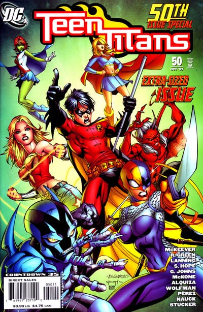 DC Comics COMIC BOOK Teen Titans #50 (VF/NM)