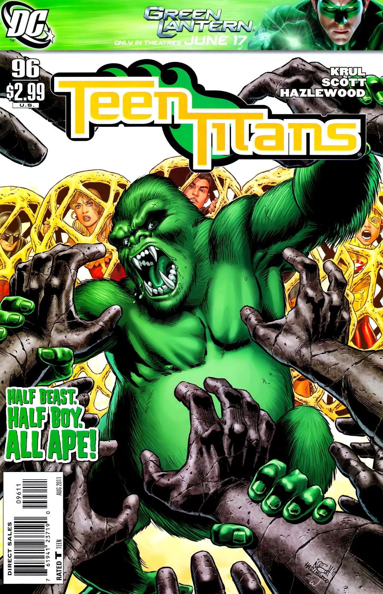 DC Comics COMIC BOOK Teen Titans #96 (VF/NM)