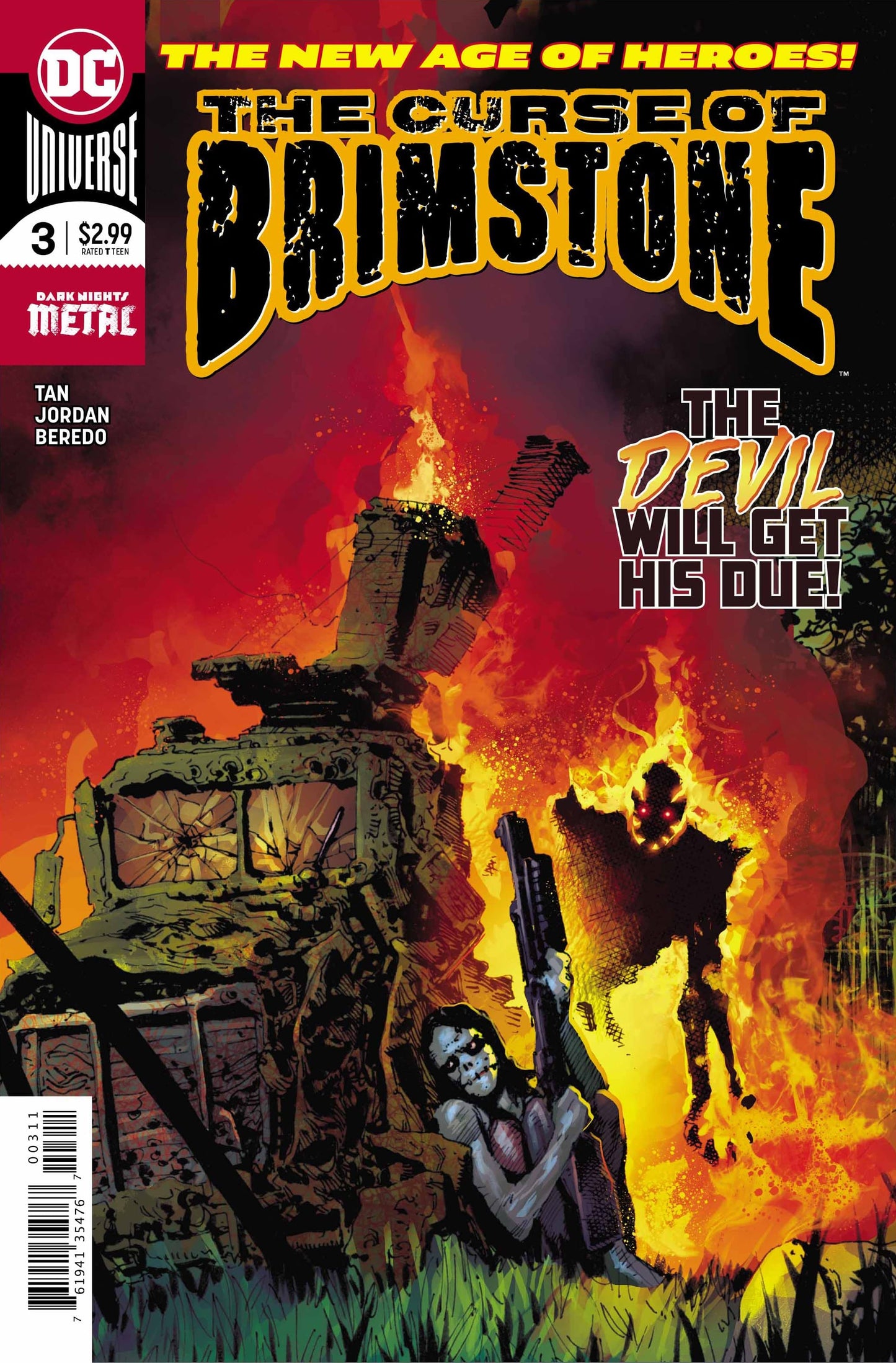 DC Comics COMIC BOOK The Curse of Brimstone #3 (VF/NM)