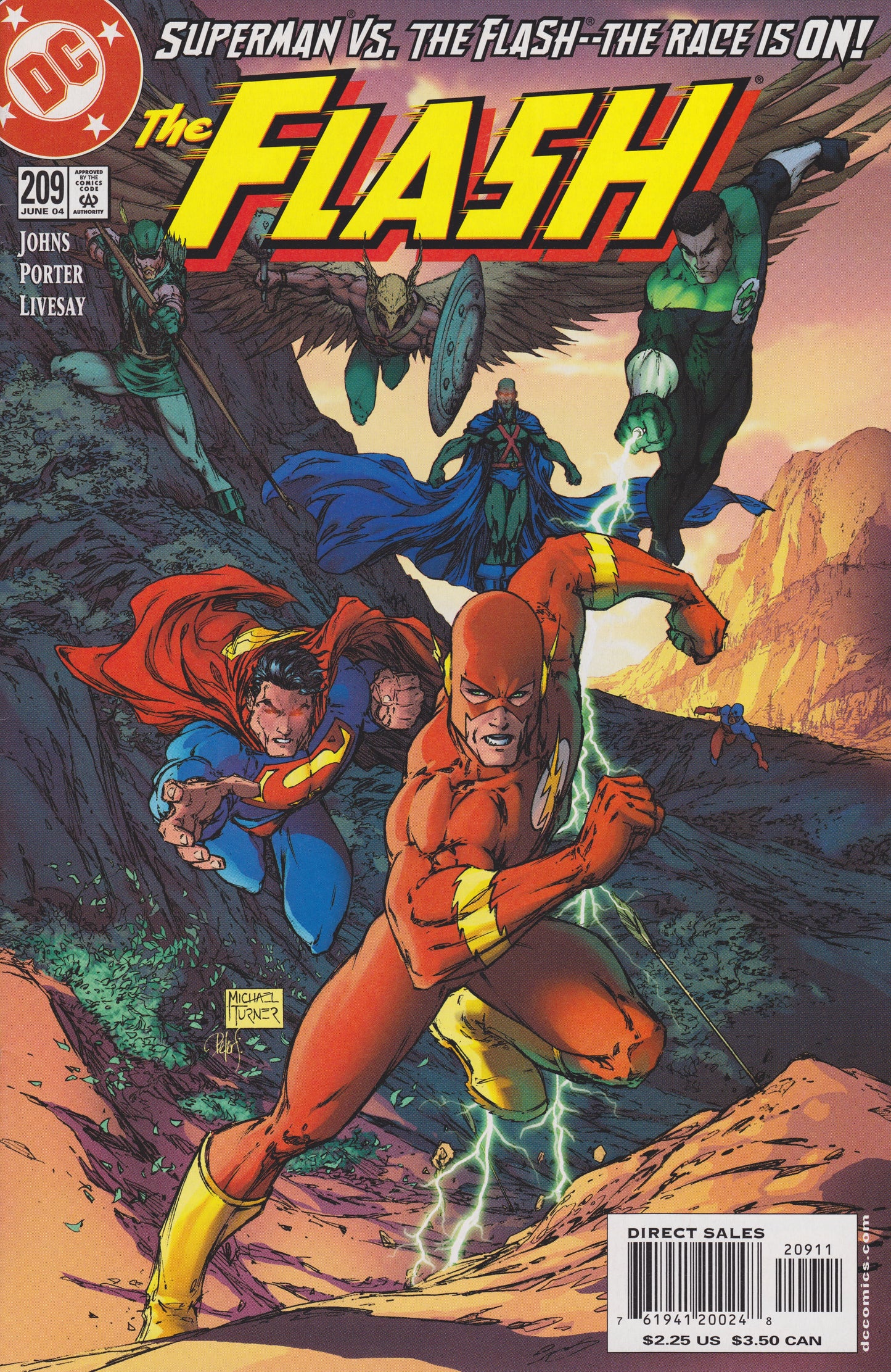 DC Comics COMIC BOOK The Flash #209 (VF/NM)