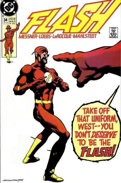 DC Comics COMIC BOOK The Flash #34 (VF/NM)