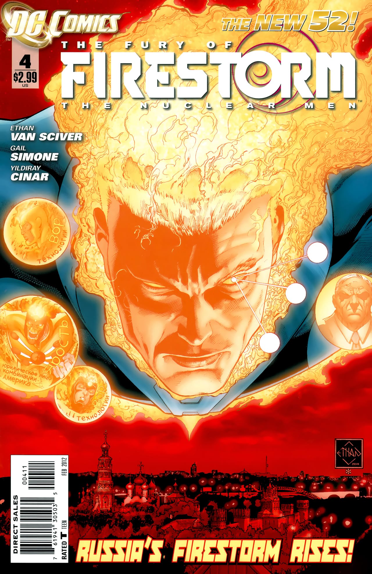 DC Comics COMIC BOOK The Fury of Firestorm: The Nuclear Man #4 (VF/NM)