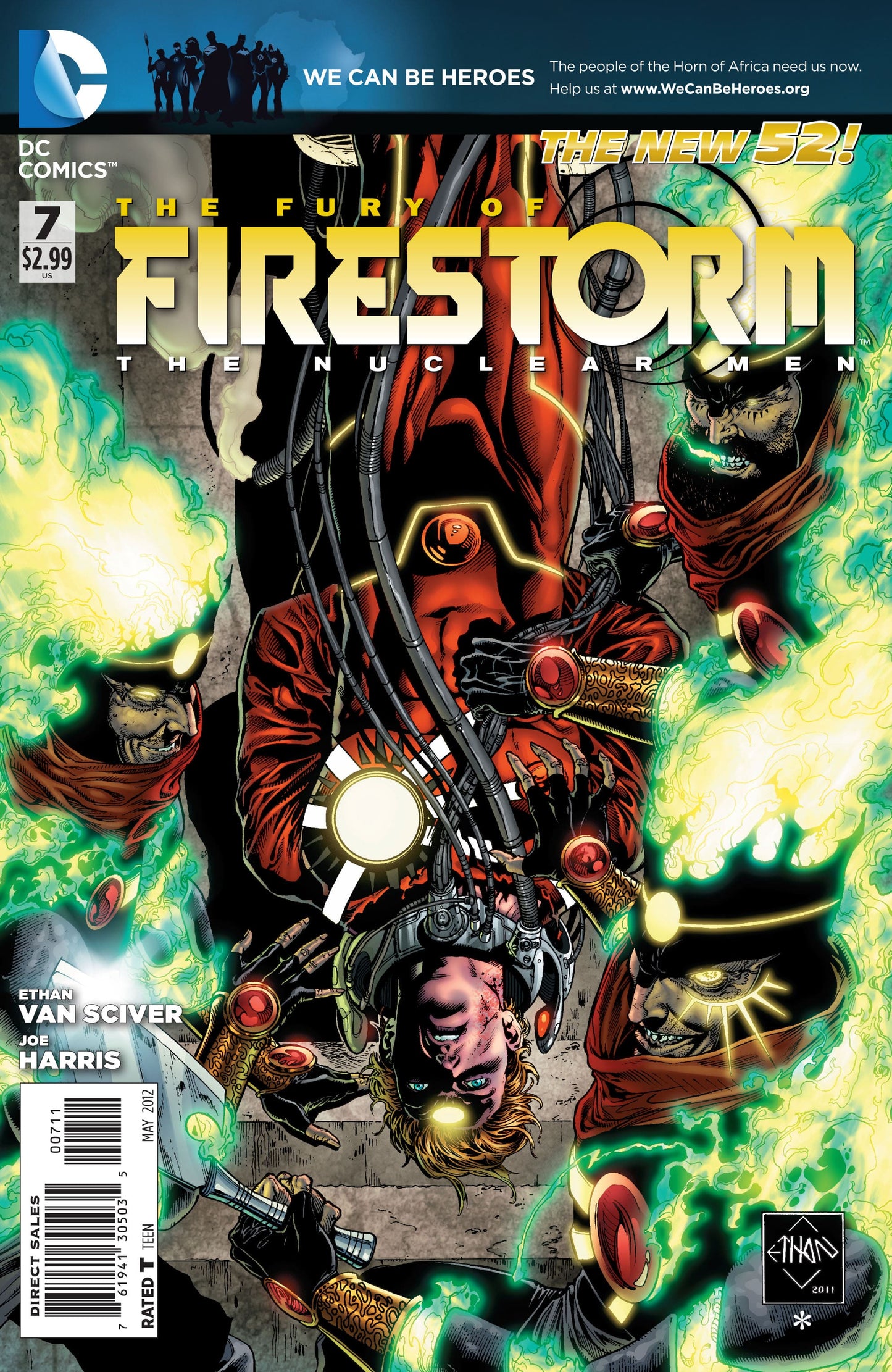 DC Comics COMIC BOOK The Fury of Firestorm: The Nuclear Man #7 (VF/NM)