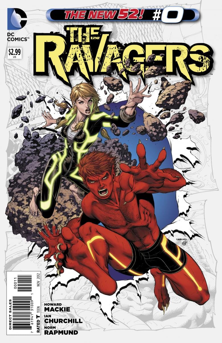 DC Comics COMIC BOOK The Ravagers #0 (VF/NM)