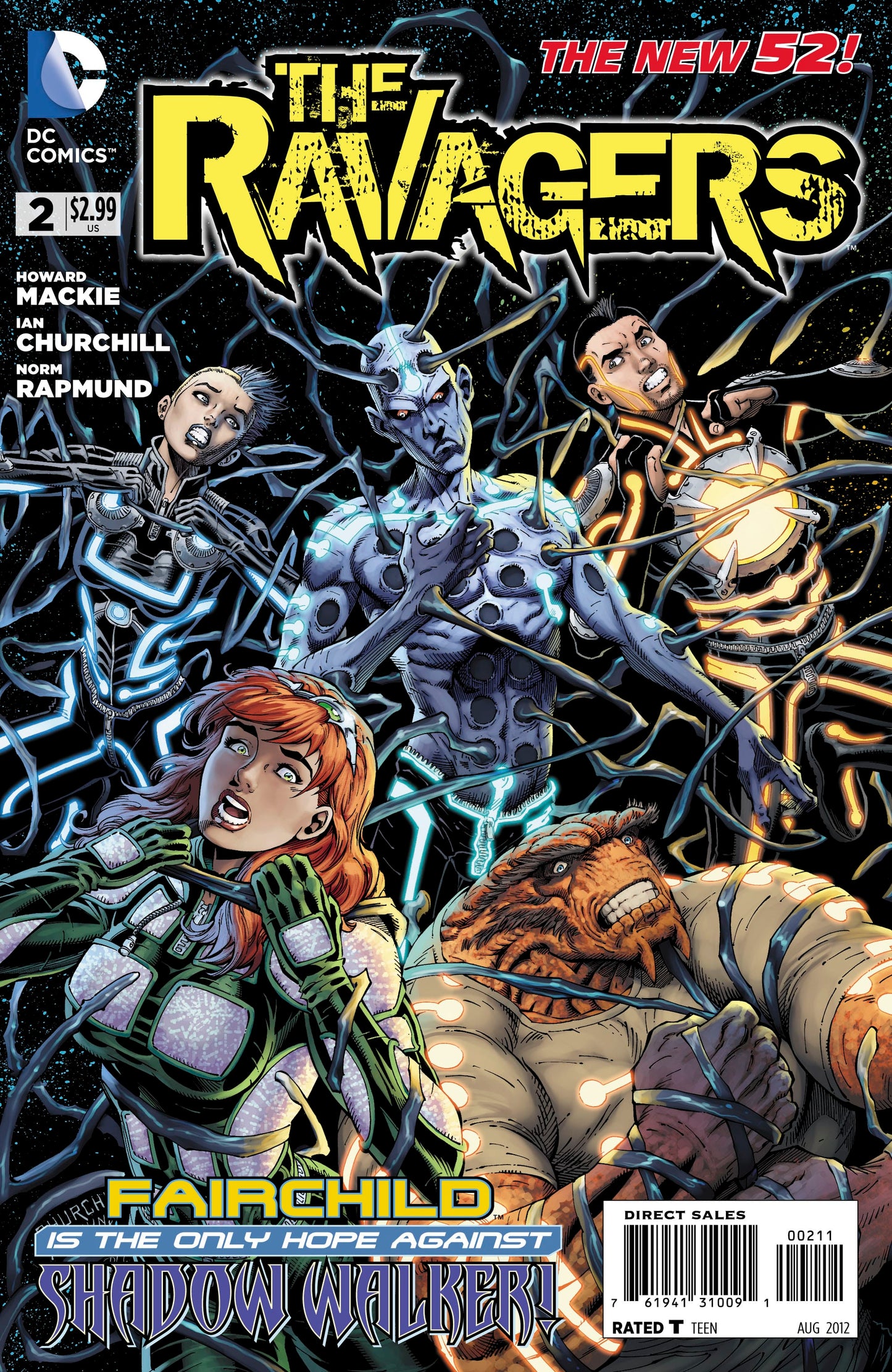 DC Comics COMIC BOOK The Ravagers #2 (VF/NM)