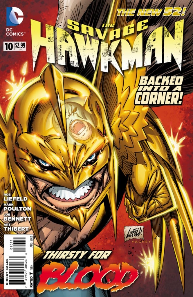 DC Comics COMIC BOOK The Savage Hawkman #10 (VF/NM)