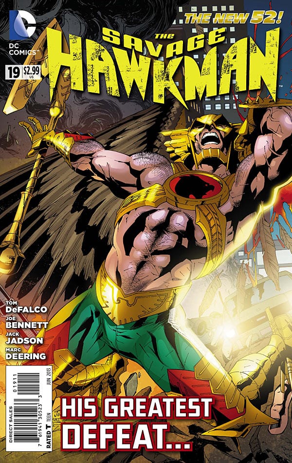 DC Comics COMIC BOOK The Savage Hawkman #19 (VF/NM)