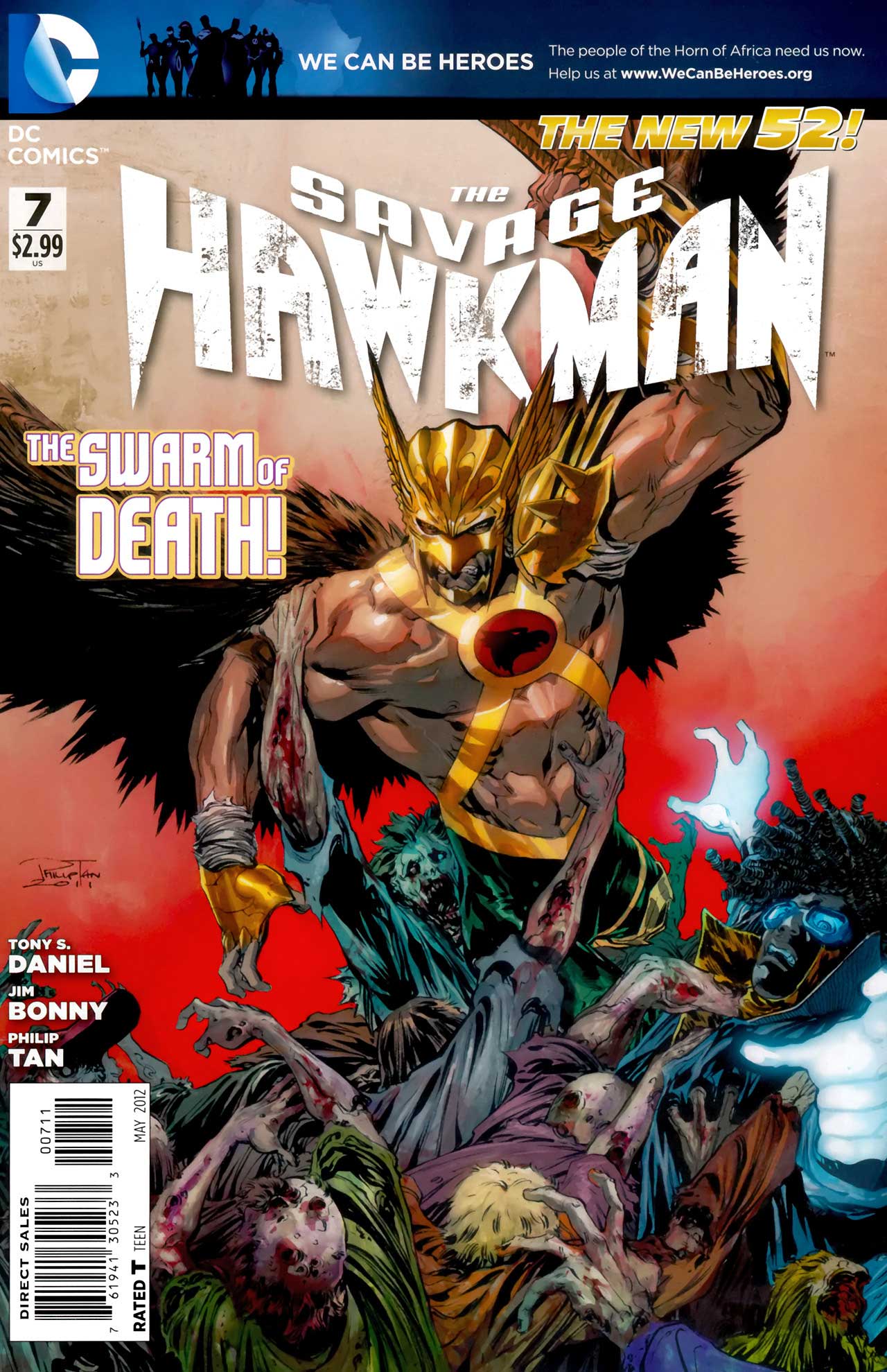DC Comics COMIC BOOK The Savage Hawkman #7 (VF/NM)