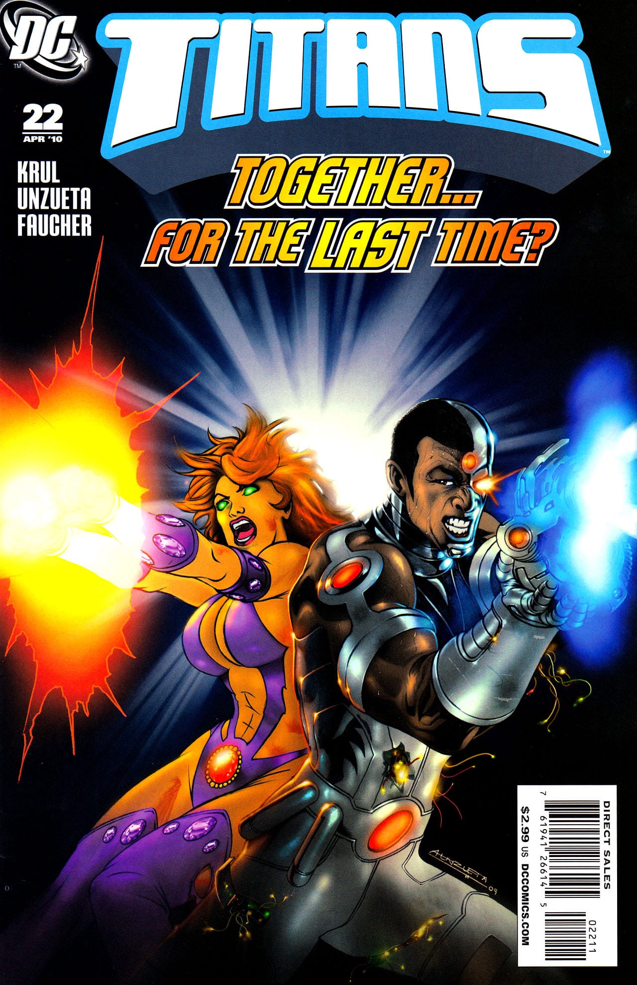 DC Comics COMIC BOOK Titans #22 (VF/NM)