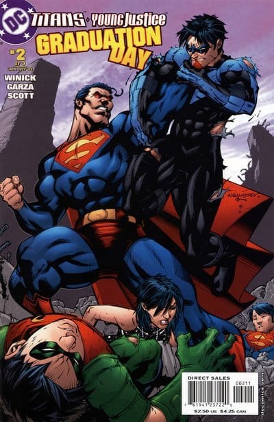 DC Comics COMIC BOOK Titans/Young Justice: Graduation Day #2