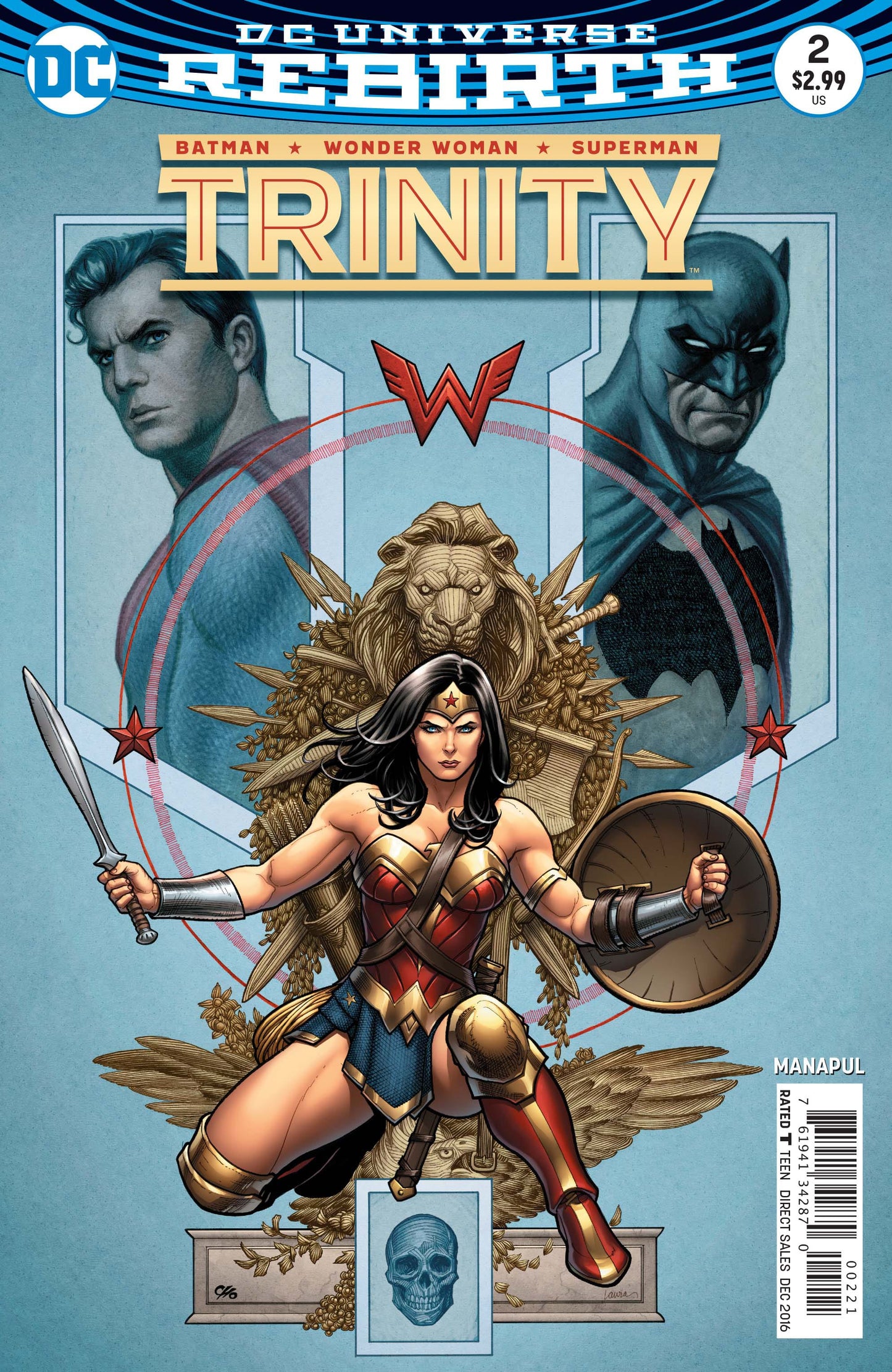 DC Comics COMIC BOOK Trinity #2 - CVR B (VF)