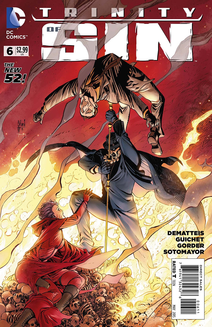 DC Comics COMIC BOOK Trinity of Sin #6 - CVR A (VF/NM)