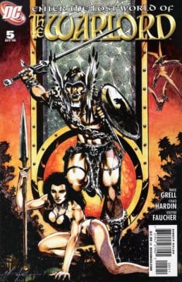 DC Comics COMIC BOOK Warlord #5 CVR A DC Comics 2009 FN