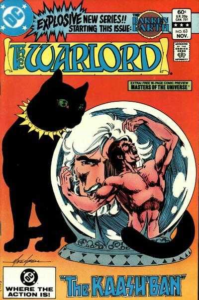 DC Comics COMIC BOOK Warlord #63 (FN)
