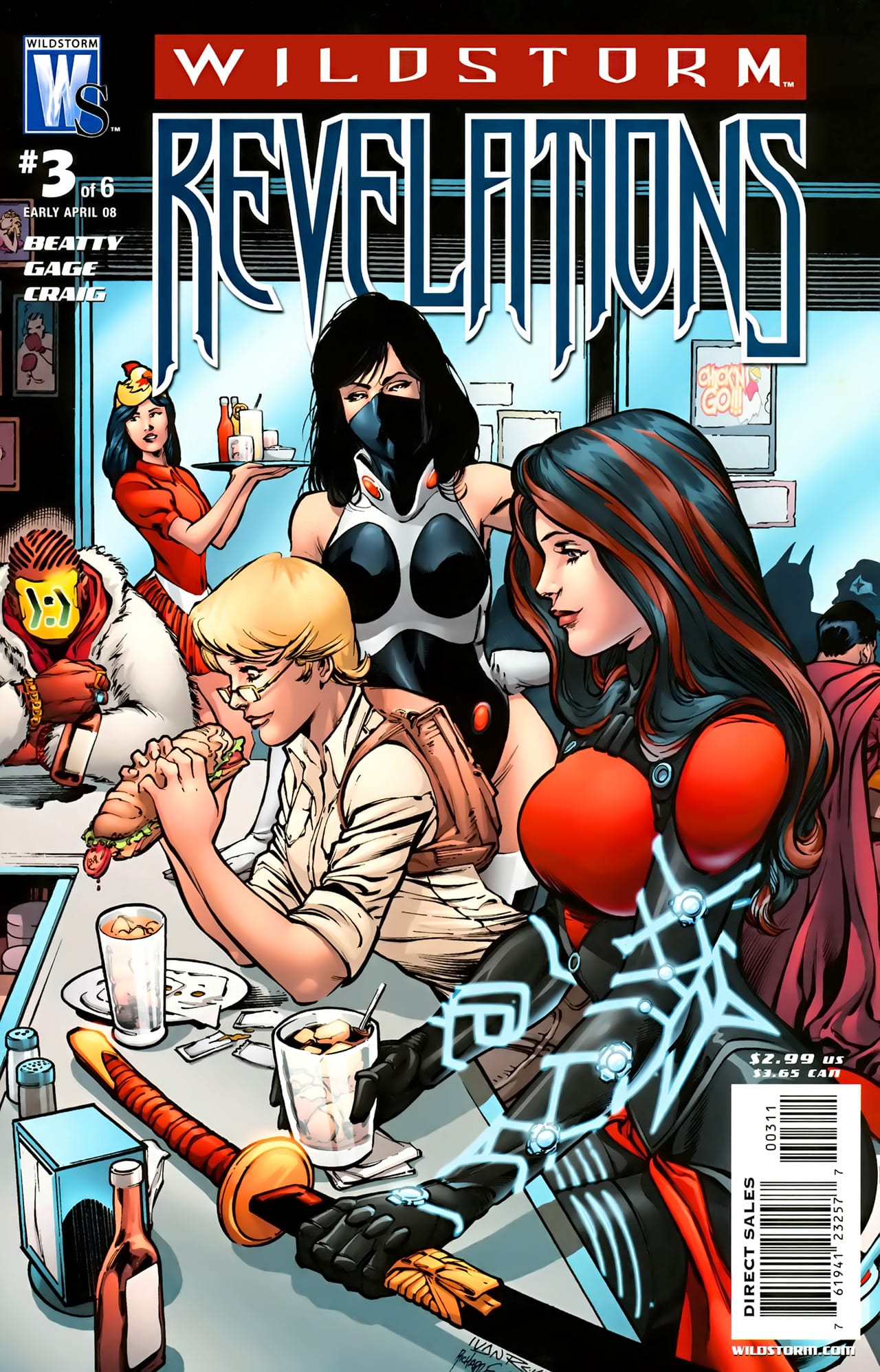 DC Comics COMIC BOOK Wildstorm Revelations #3 (VF)