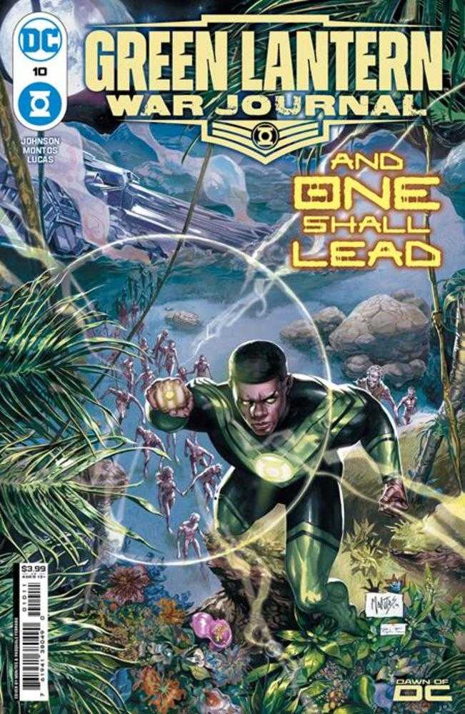 DC Comics COMIC BOOKS Green Lantern War Journal #10 Cover A Montos