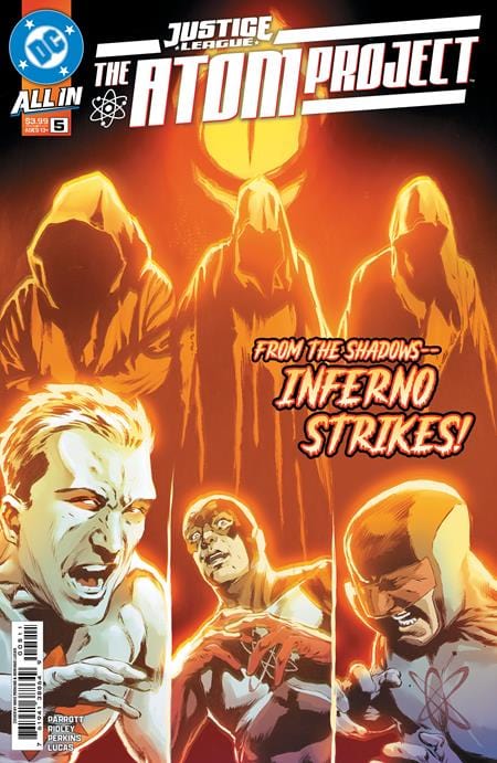 DC Comics COMIC BOOKS JUSTICE LEAGUE THE ATOM PROJECT #5 (OF 6) CVR A MIKE PERKINS