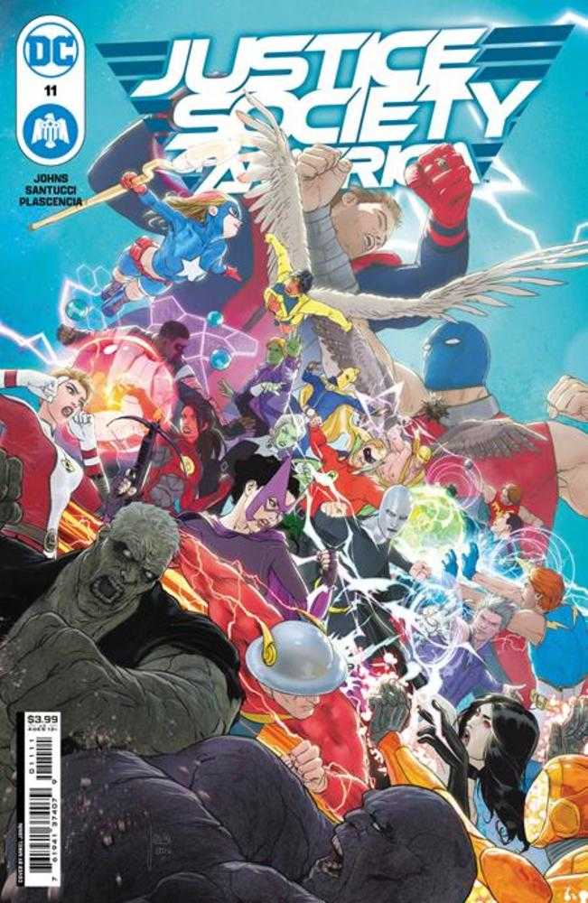 DC Comics COMIC BOOKS Justice Society Of America #11 (Of 12) Cover A Mikel Janin (Res)