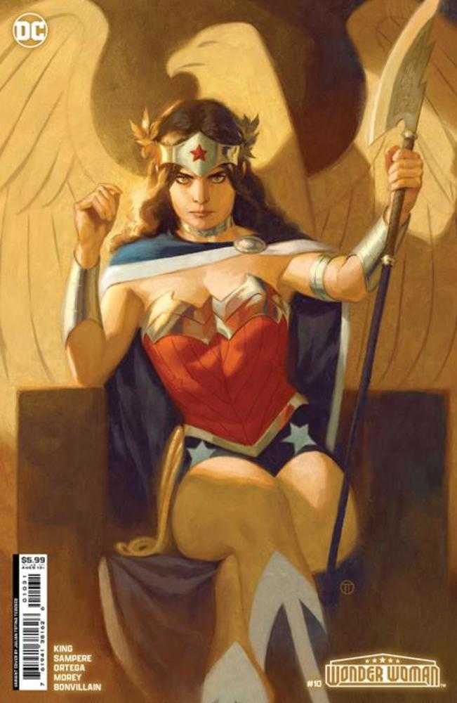 DC Comics COMIC BOOKS Wonder Woman #10 Cover B Julian Totino Tedesco Card Stock Variant