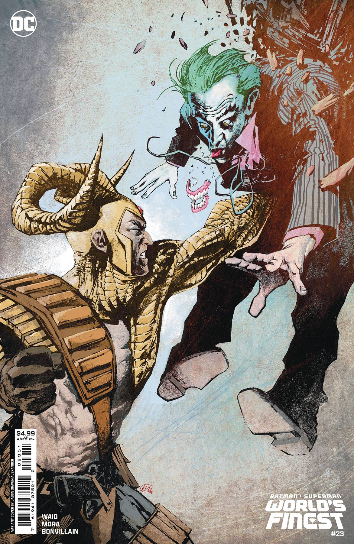 DC COMICS Comics BATMAN SUPERMAN WORLDS FINEST #23 CVR C SHAWN ALEXANDER CSV-Clearance Book