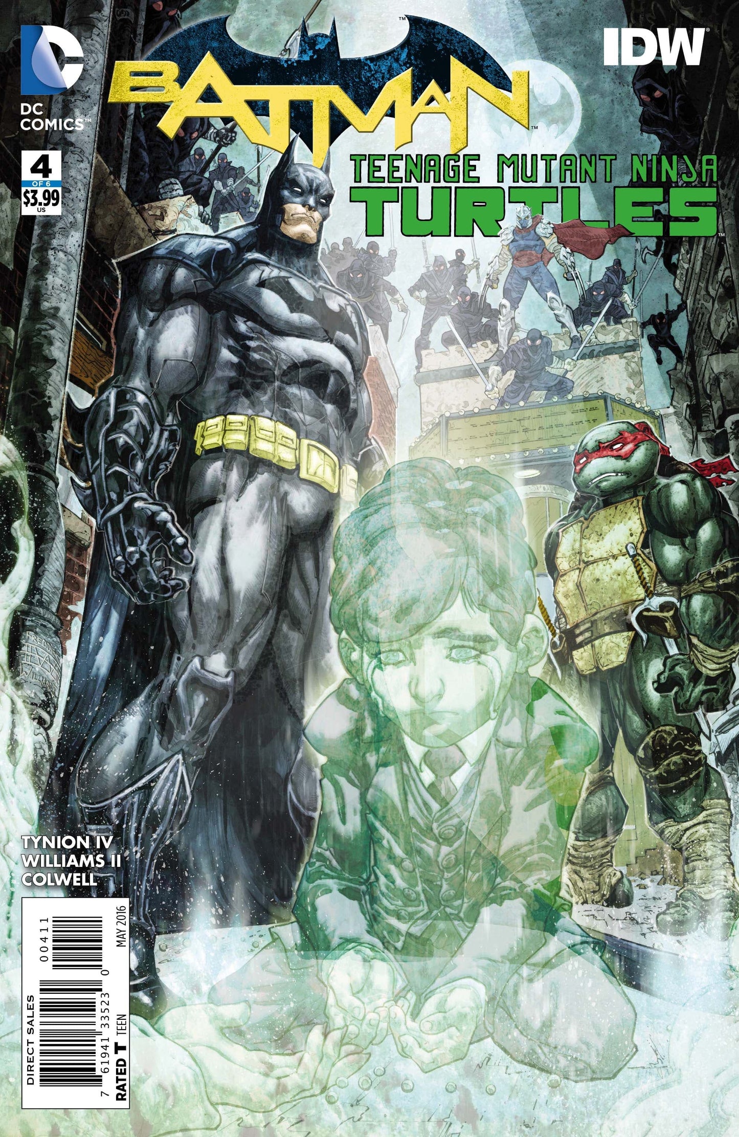 DC COMICS Comics Batman/Teenage Mutant Ninja Turtles #4