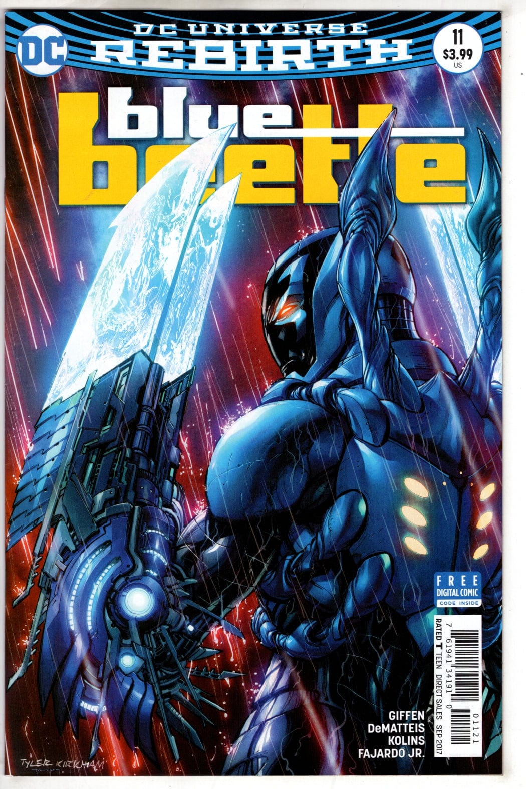 Dc Comics Comics Blue Beetle #11 CVR B