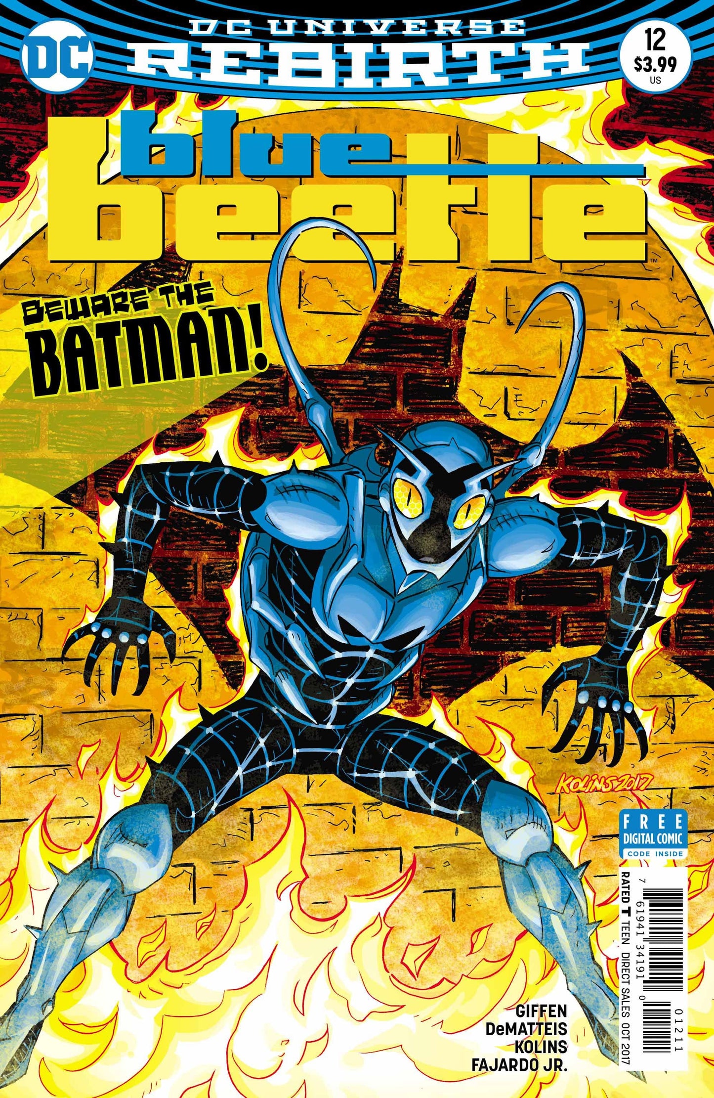 Dc Comics Comics Blue Beetle #12