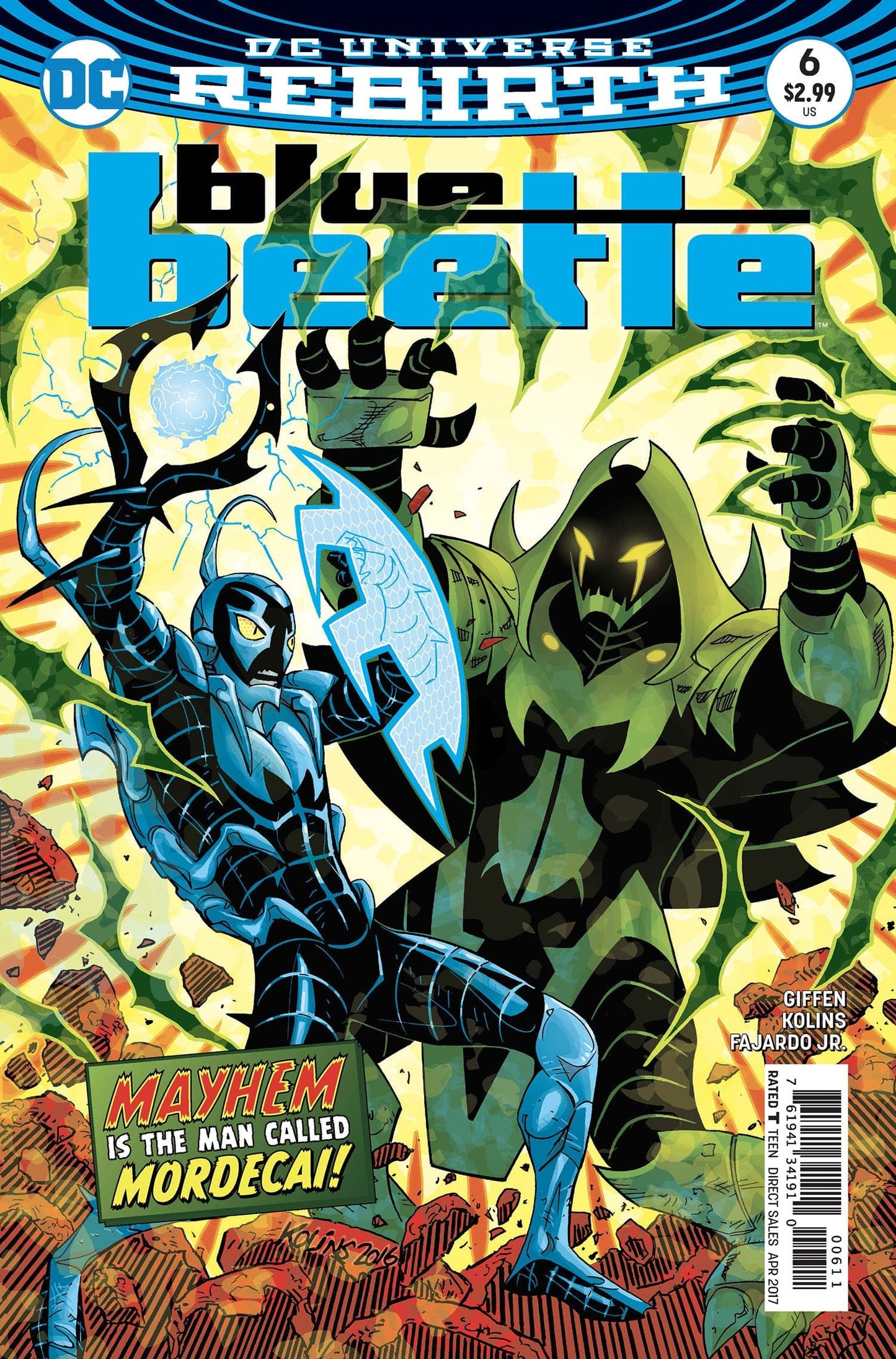 Dc Comics Comics Blue Beetle #6