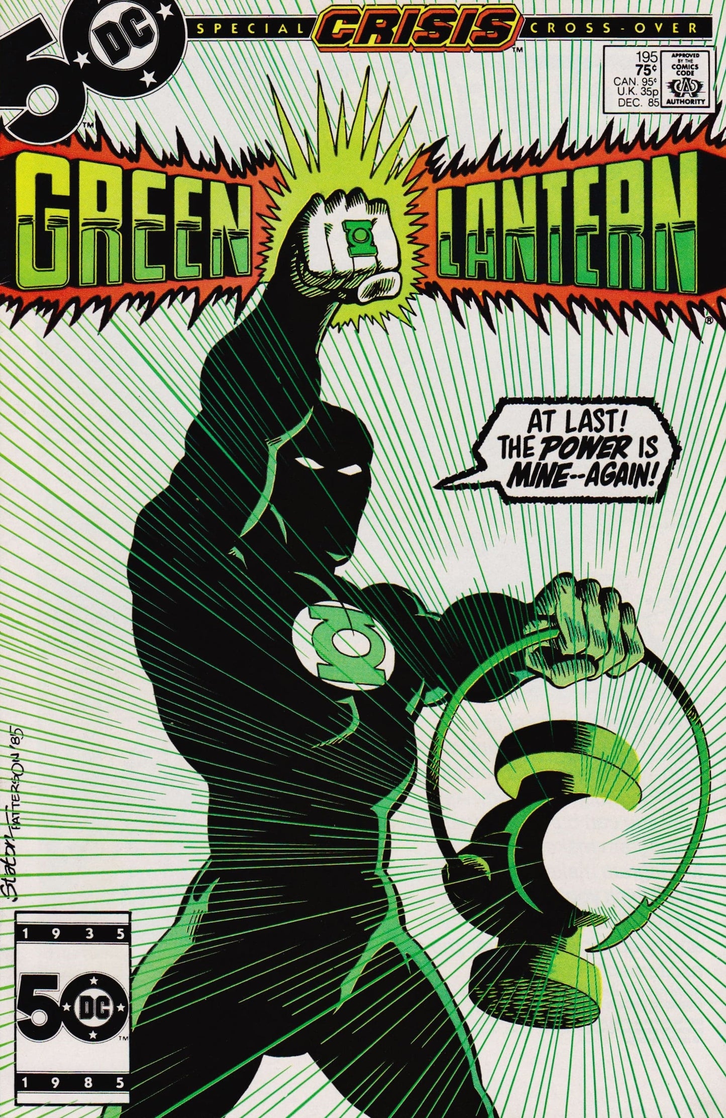 Dc Comics Comics Green Lantern #195