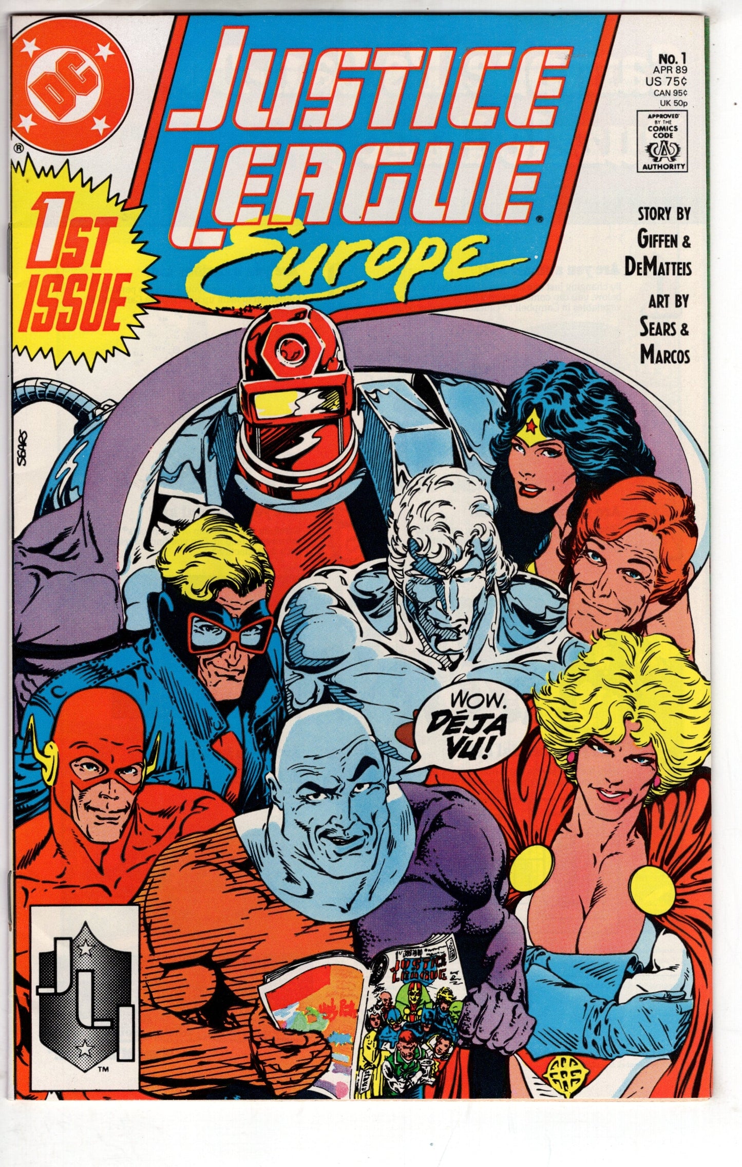 DC COMICS Comics Justice League Europe #1