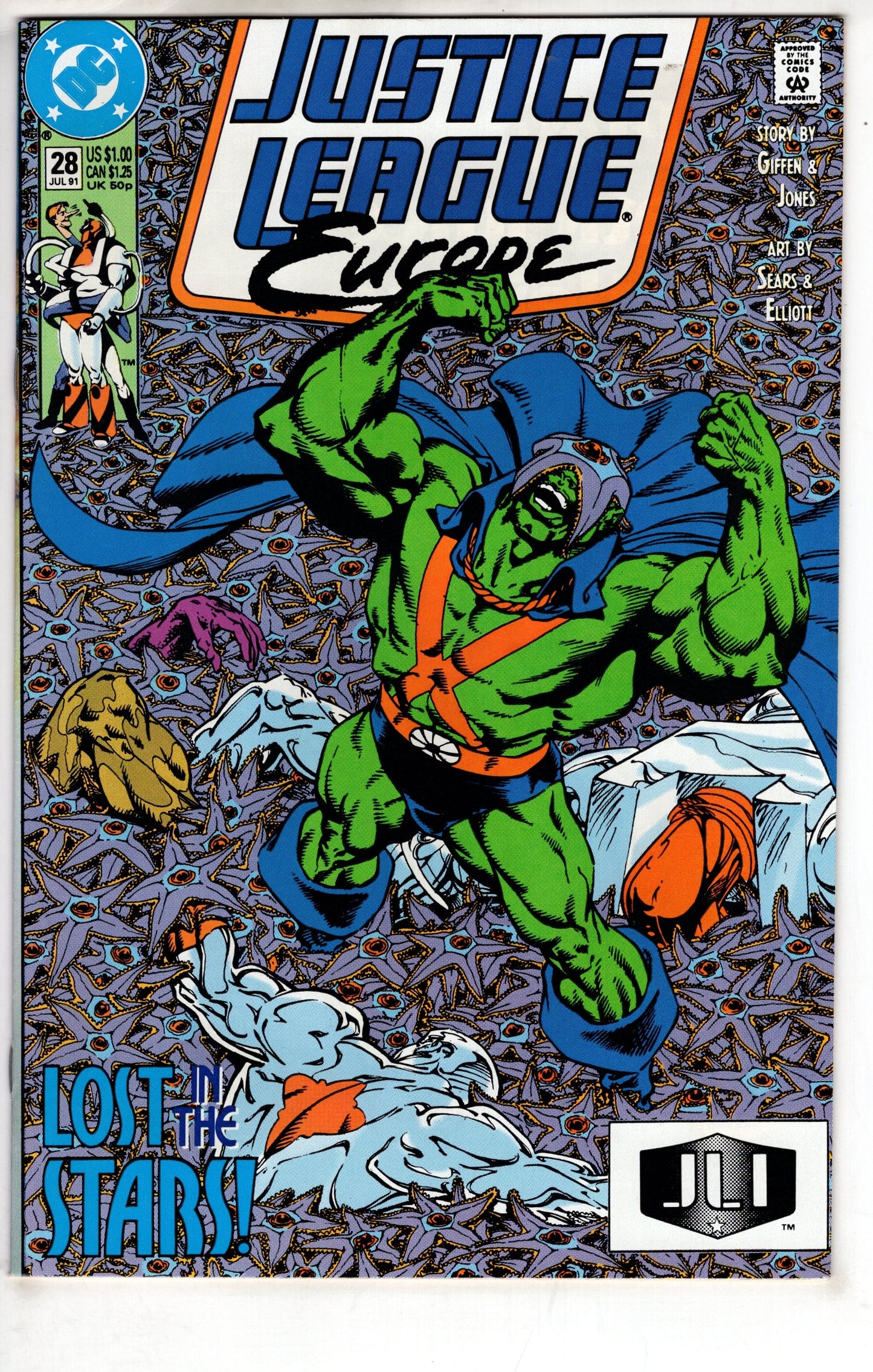 DC COMICS Comics Justice League Europe #28