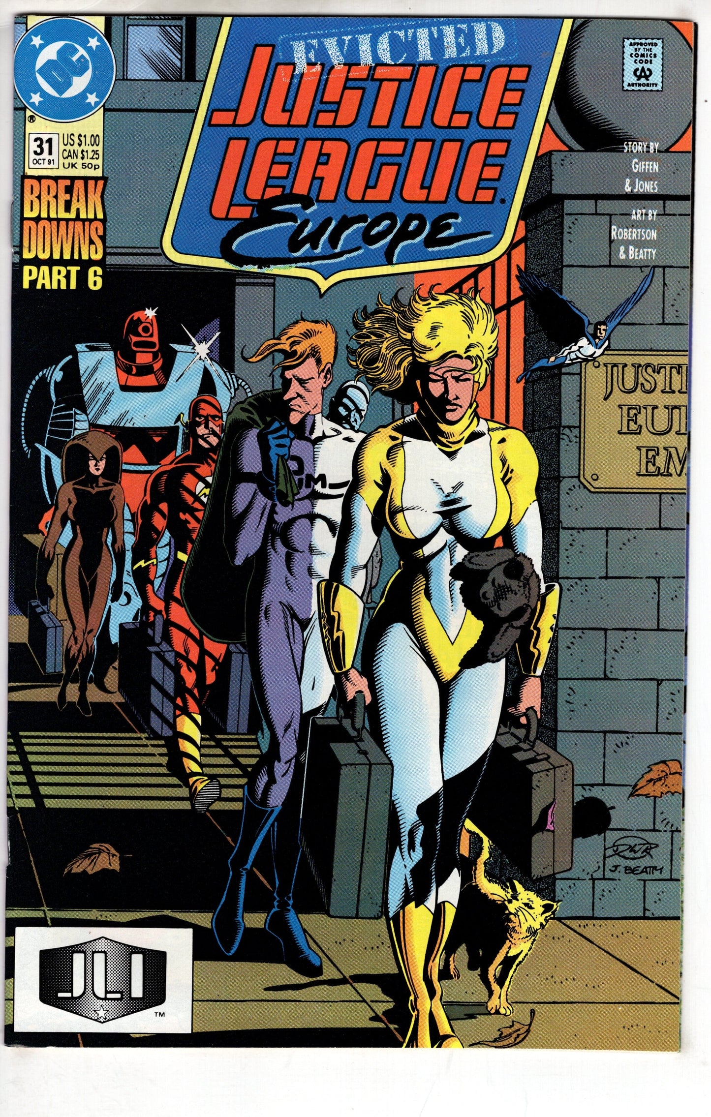 DC COMICS Comics Justice League Europe #31