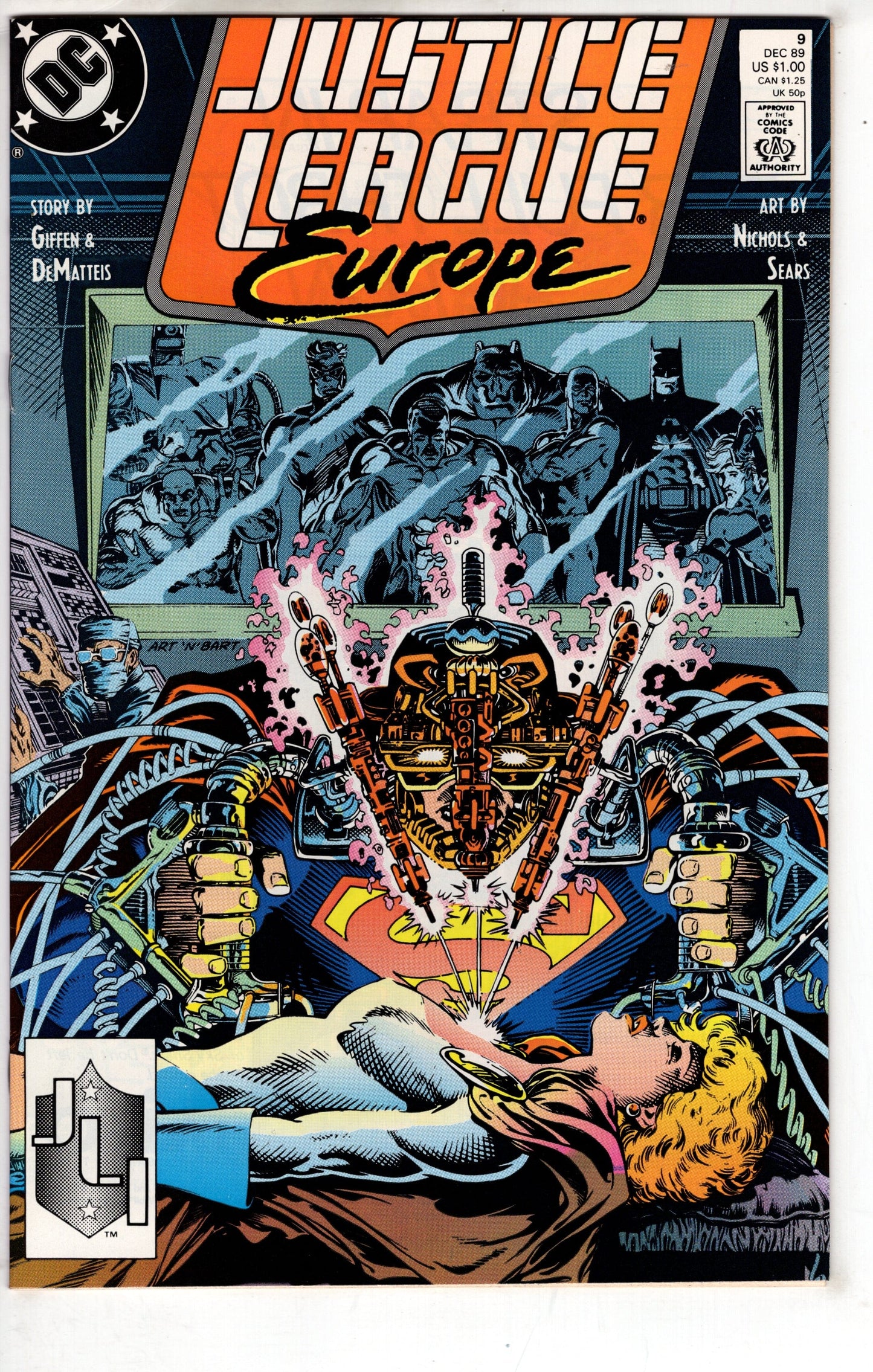 DC COMICS Comics Justice League Europe #9