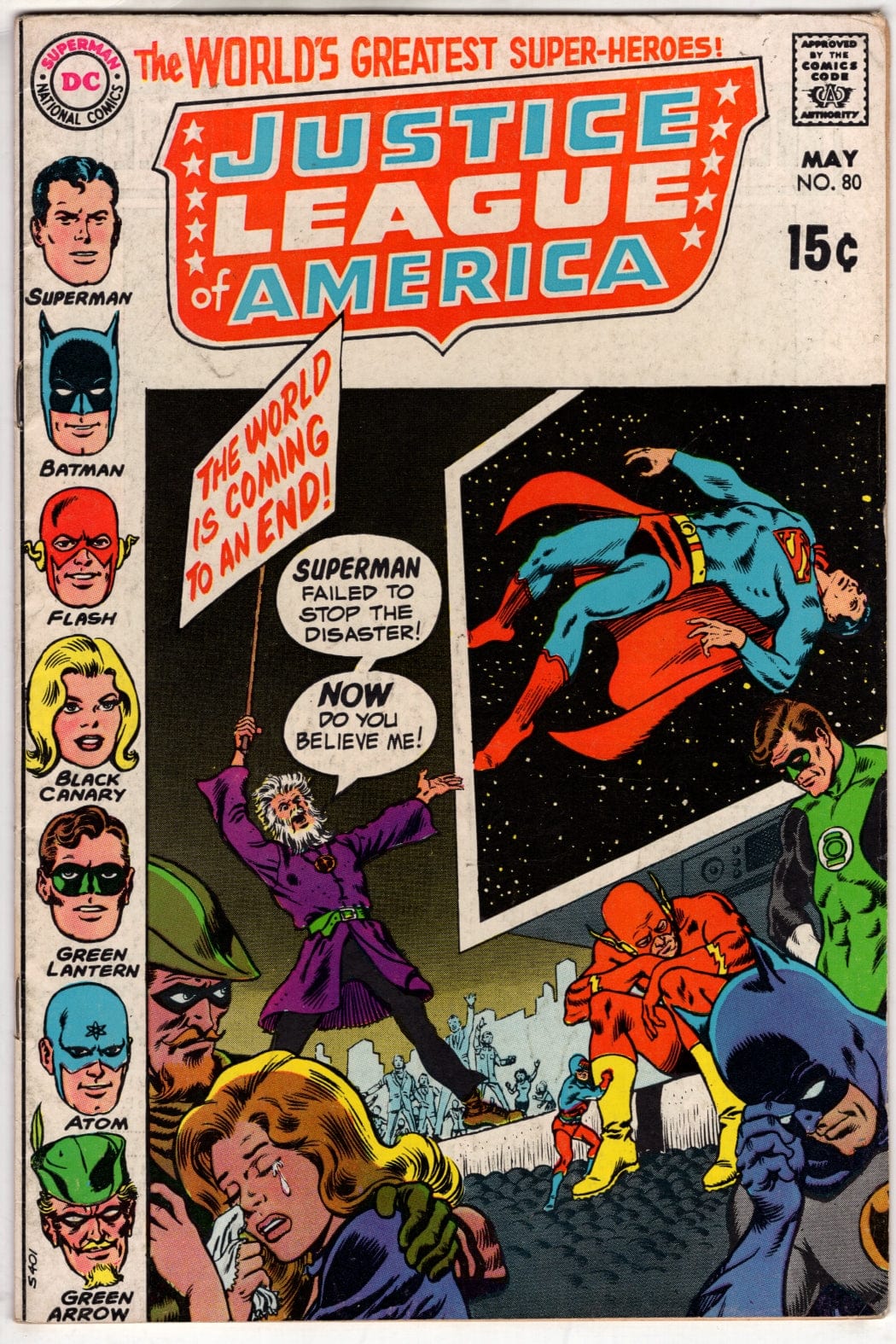 DC COMICS Comics Justice League of America #80