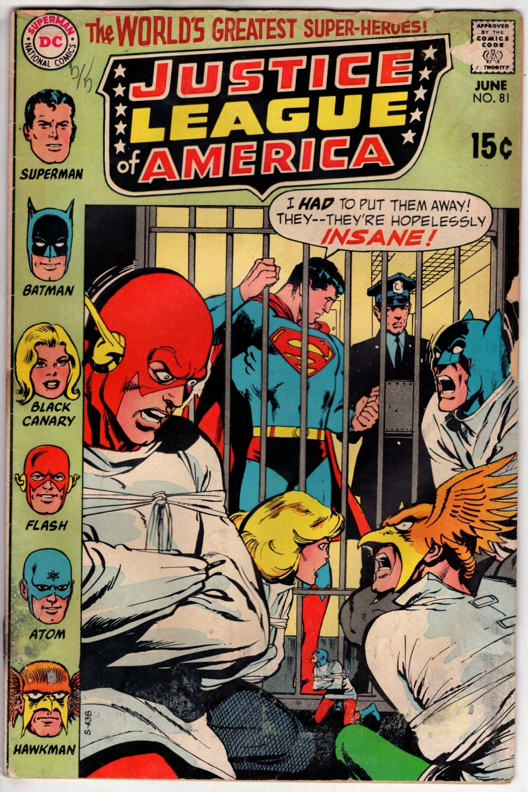 DC COMICS Comics Justice League of America #81