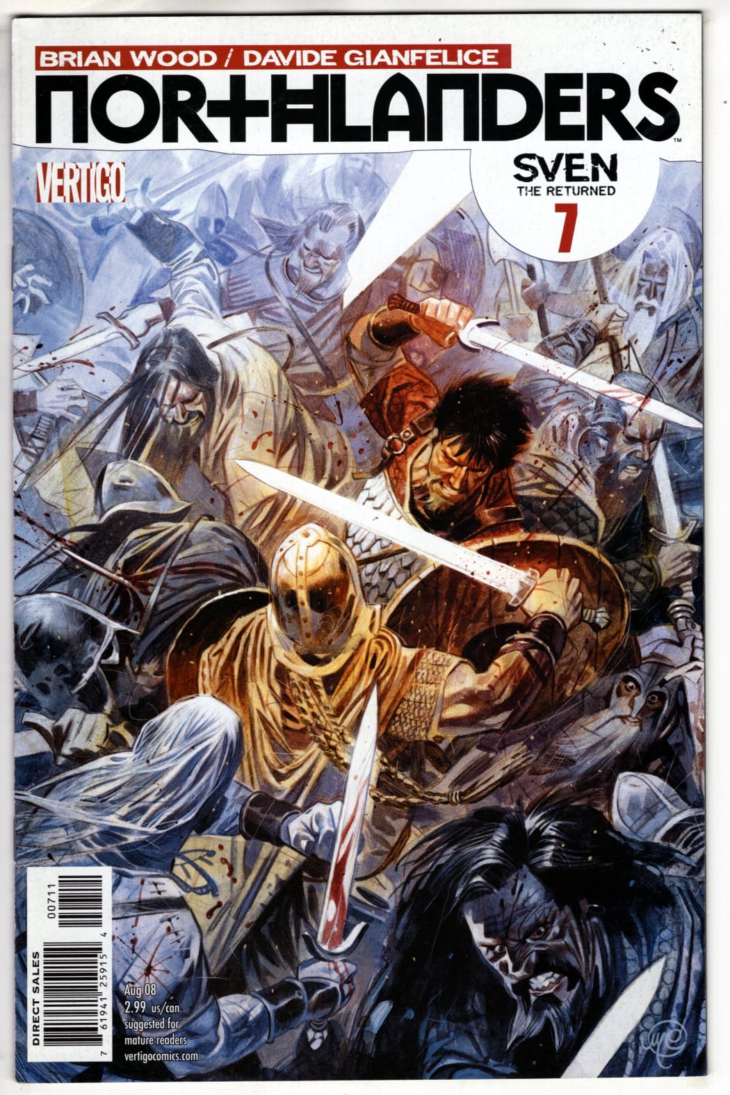 DC COMICS Comics NORTHLANDERS #7