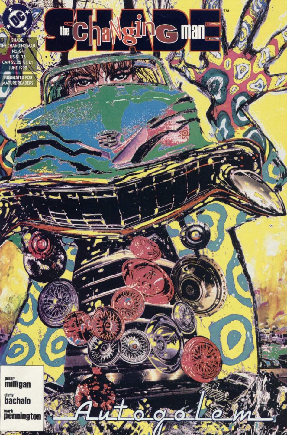 DC Comics Comics Shade the Changing Man #24