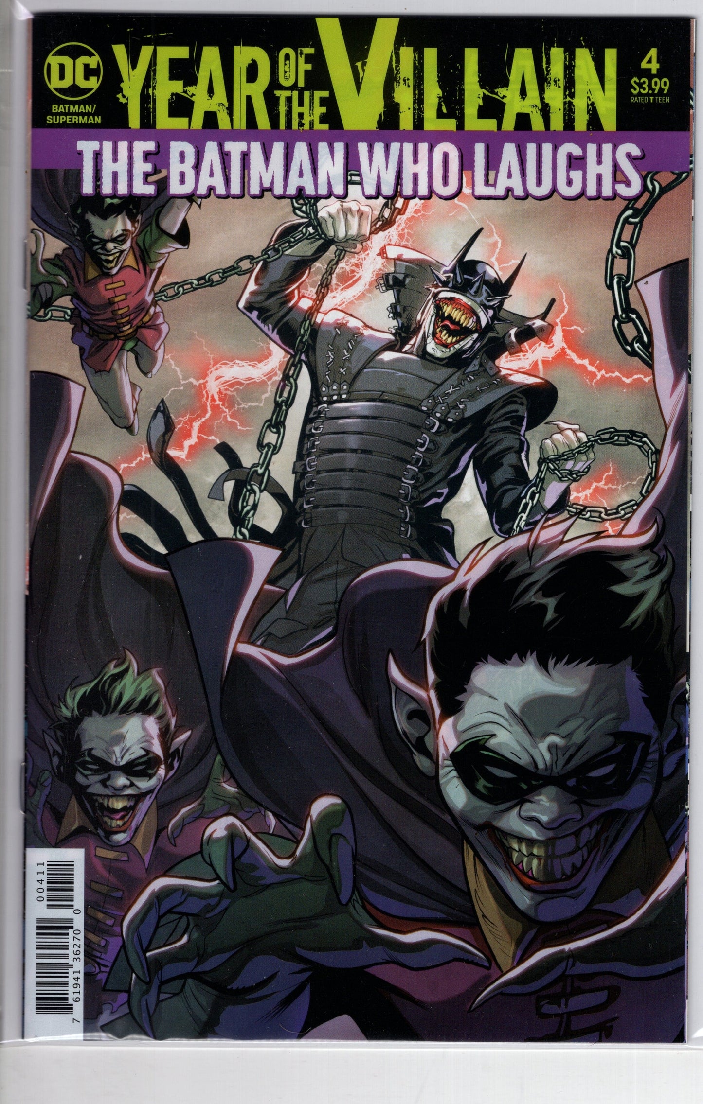 DC COMICS DC COMICS BATMAN SUPERMAN #4 YOTV