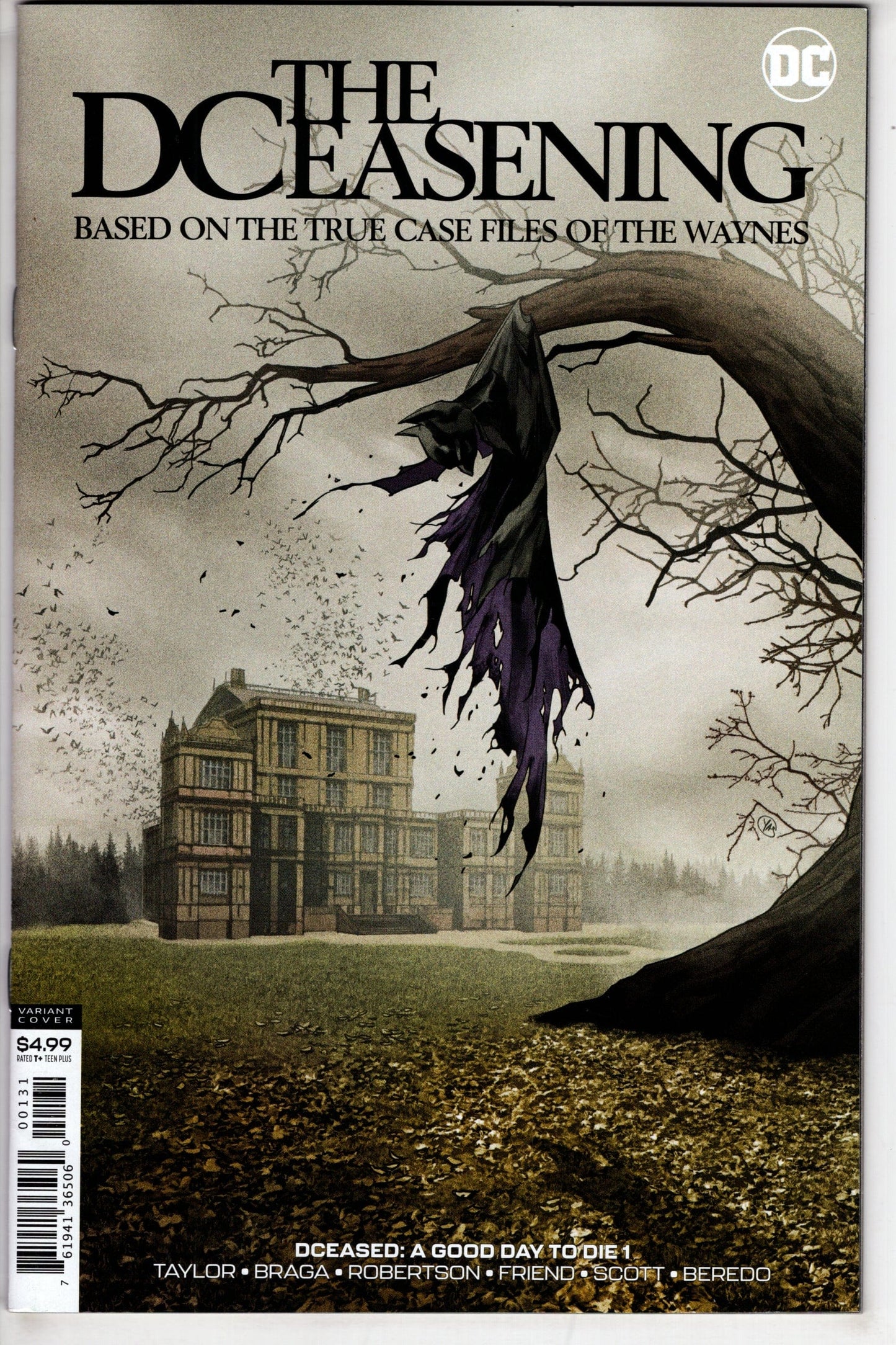 DC COMICS DC COMICS DCEASED A GOOD DAY TO DIE #1 HORROR VAR ED